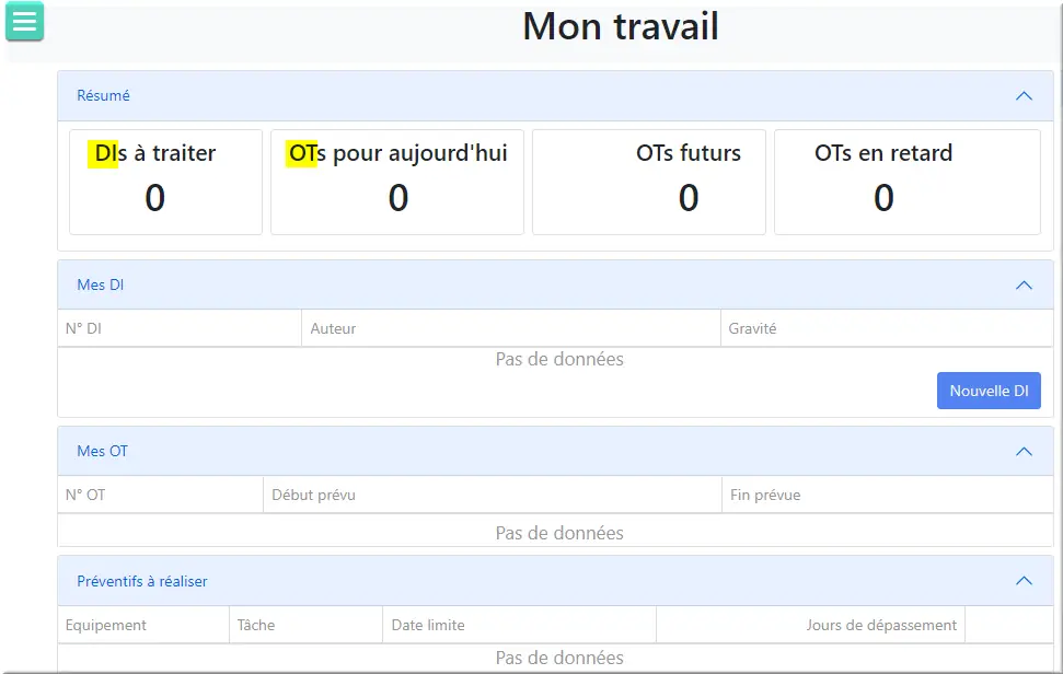 Catégorie Mon Travail
